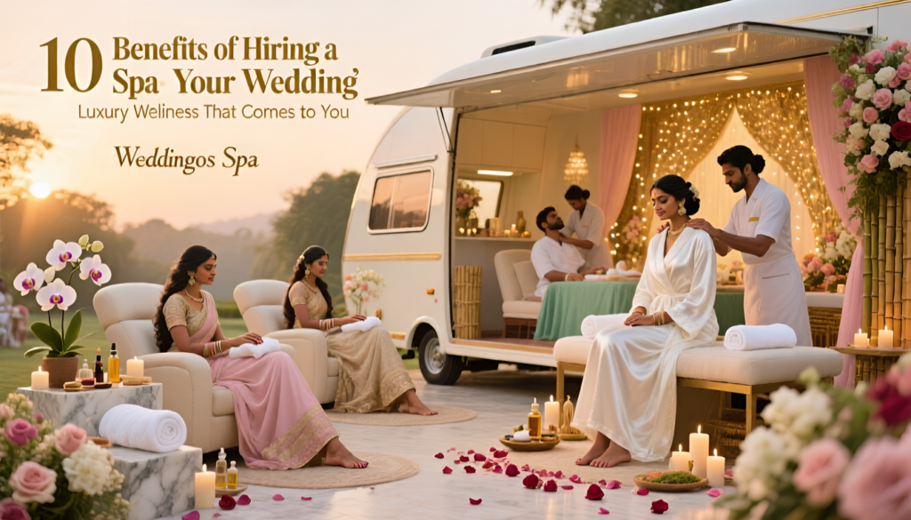 10 Benefits of Hiring a Mobile Spa for Your Wedding