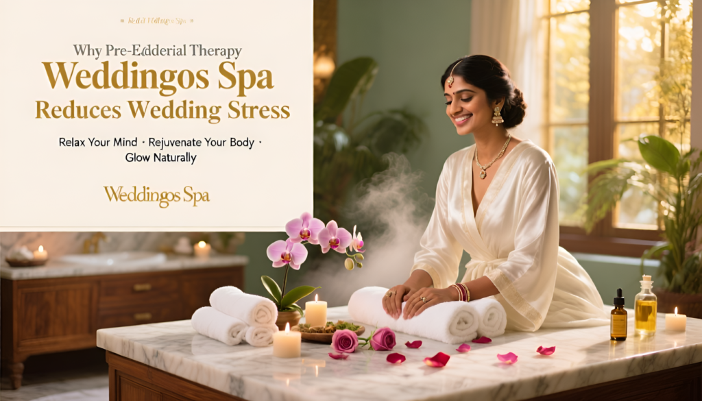 Why Pre-Wedding Spa Therapy Reduces Wedding Stress