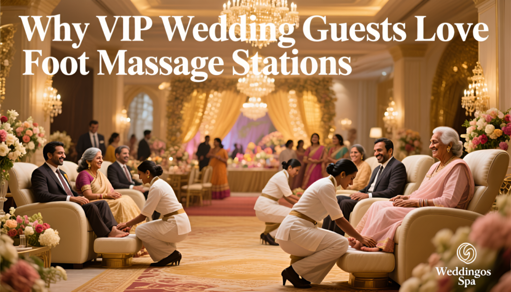 Why VIP Wedding Guests Love Foot Massage Stations